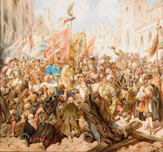 Entry of Jan III Sobieski to Vienna